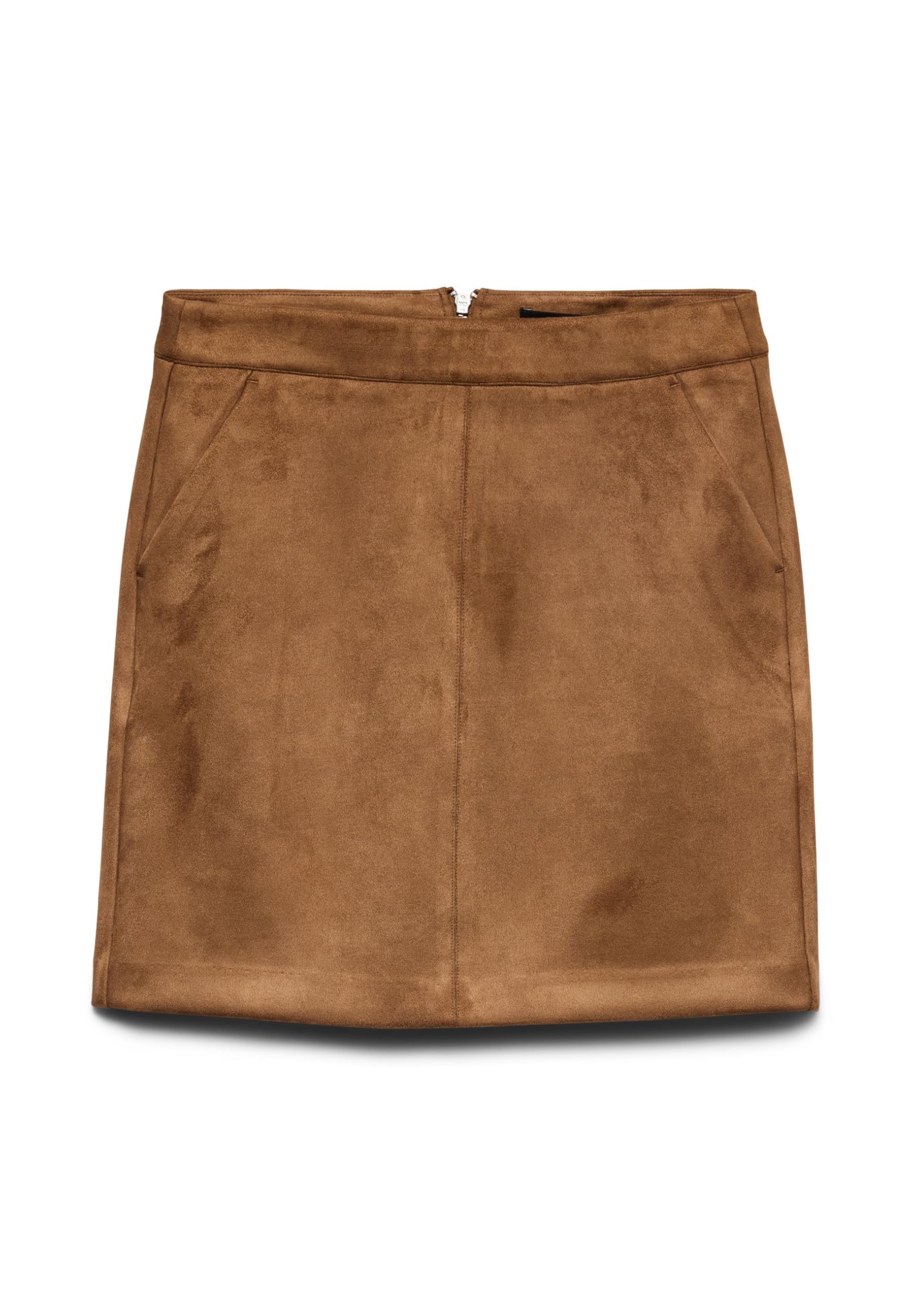 VERO MODA Spódnica panie VMDONNADINA FAUXSUEDE SHORT SKIRT GANOOS