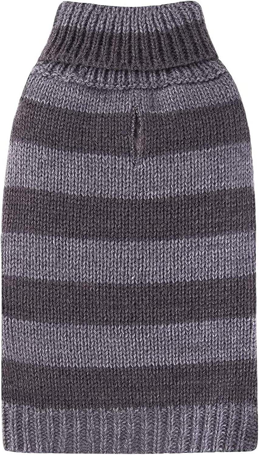 PETCEE Dog Sweaters for Large Dogs,Turtleneck Dog Winter Clothes Dog Sweater for Cold Weather,Size XL