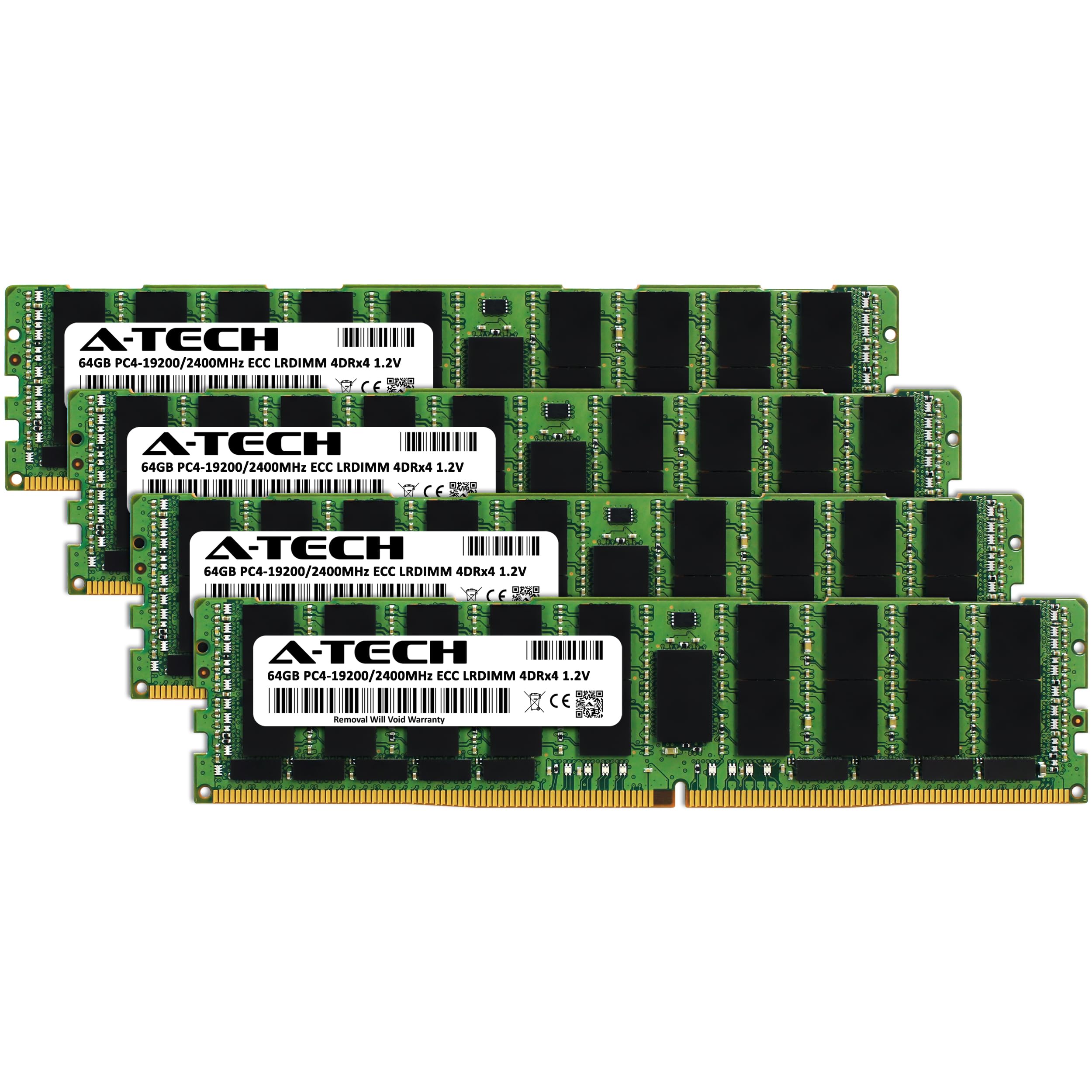Amazon.co.jp: A-Tech 256GB キット (4x64GB) DDR4 2400MHz PC4-19200