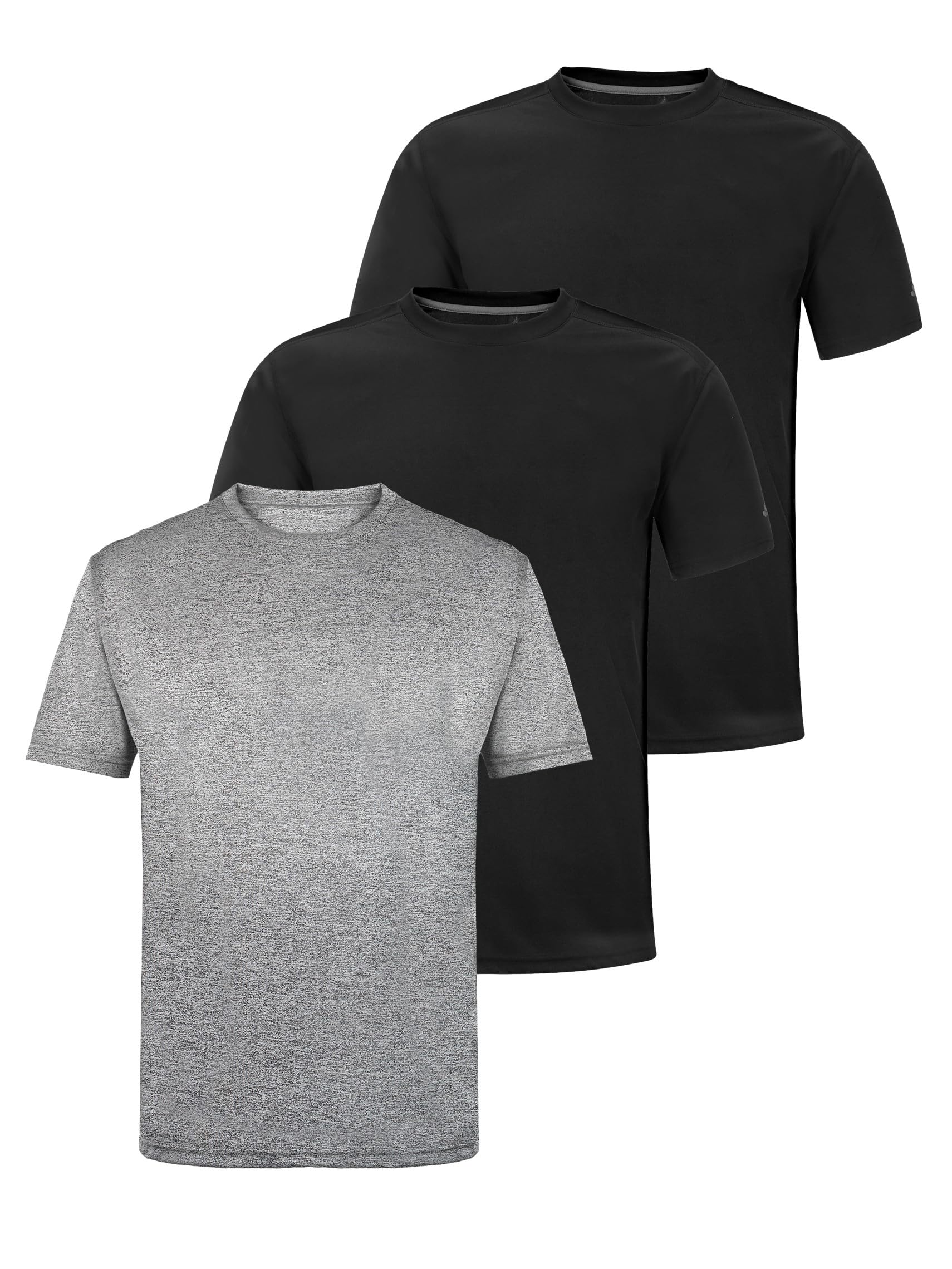 TEX2FIT Men's 3 Pack Active Sport Quick Dry T-Shirts — view 14