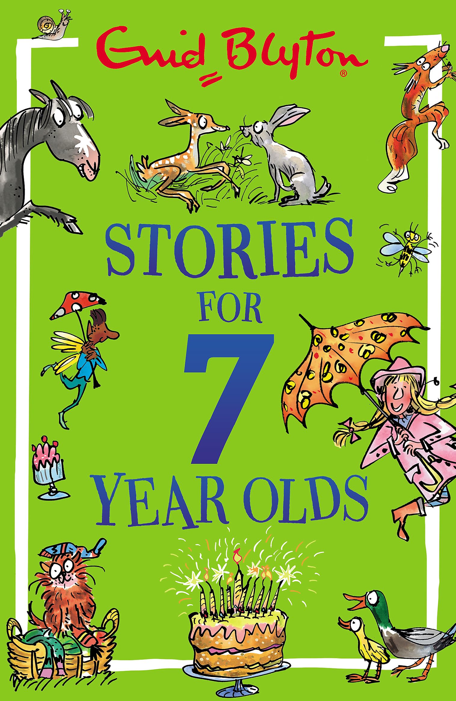Stories for Seven-Year-Olds by Enid Blyton (Paperback Book)