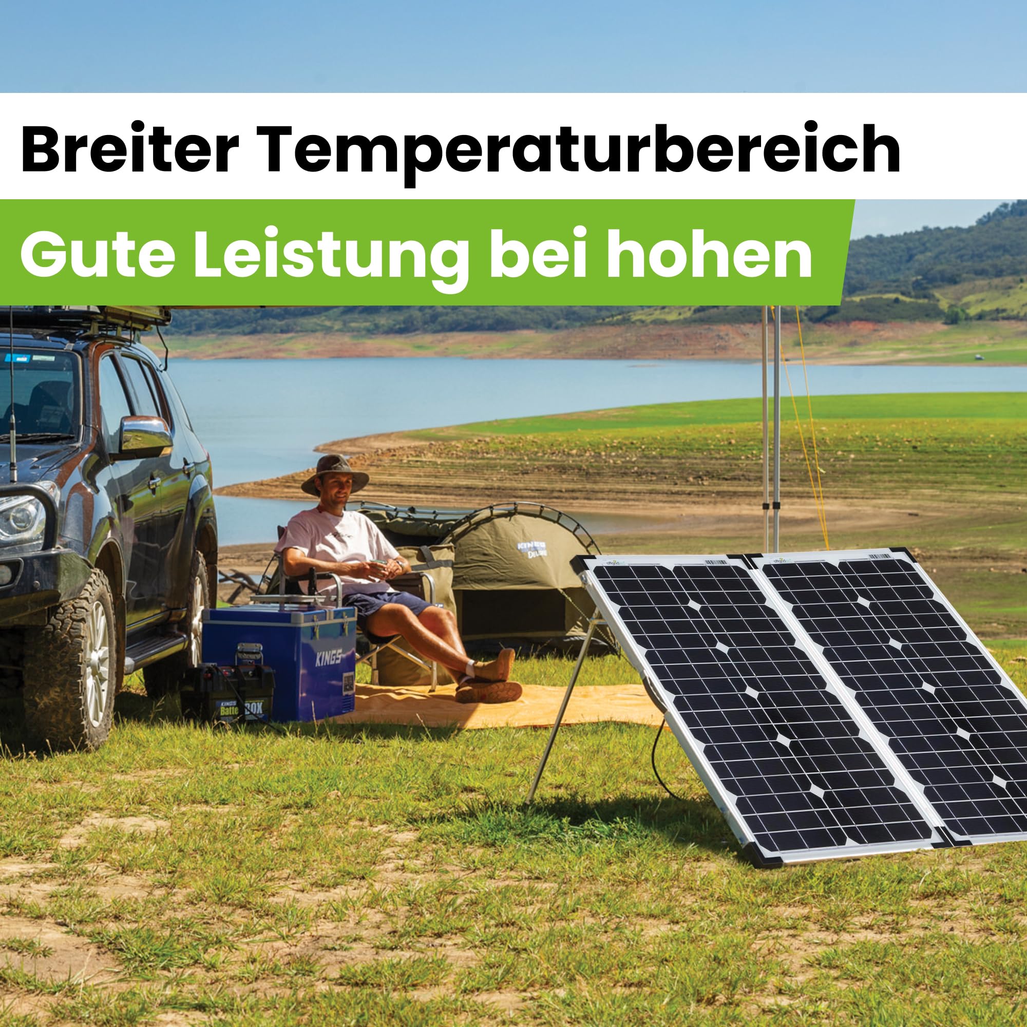 Offgridtec 20W Mono Solarpanel 12V