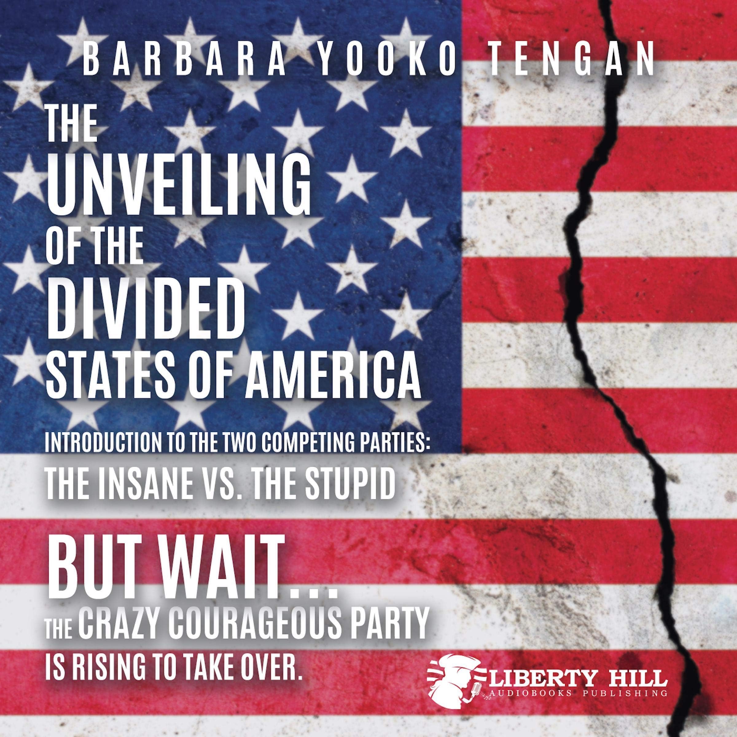 Barbara Yooko TenganThe Unveiling of the Divided States of America Introduction to the Two Competing Parties: The Insane vs. The Stupid: But Wait...The Crazy Courageous Party Is Rising to Take Over.