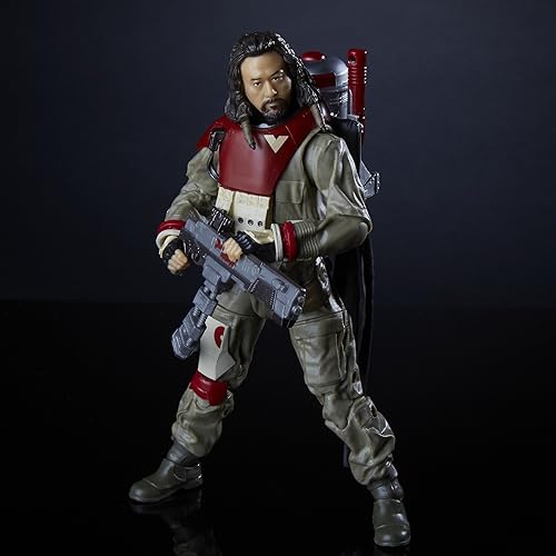 Miniatura 6 de Figura de acción Baze Malbus de Star Wars Rogue One, serie The Black