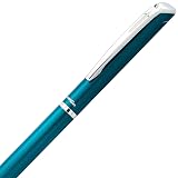 Pentel EnerGel Style Gel Pen, (0.7mm) Medium Line,Teal Blue Barrel - BL2007SABX – view 2
