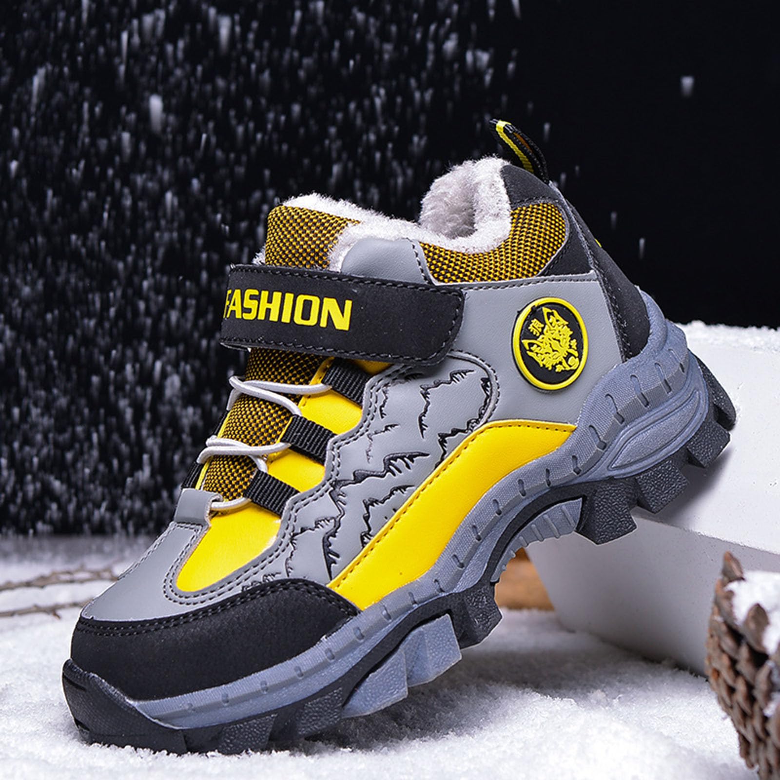 Schuhe Hallenturnschuhe Jungen Laufschuhe Jungen 38 Sportschuhe 40 36 Wasserdicht Kinder Sneaker Hallenschuhe 32 Fußballschuhe Halle Handballschuhe Fußball Hook and Loop Turnschuhe Mit Heller Sohle