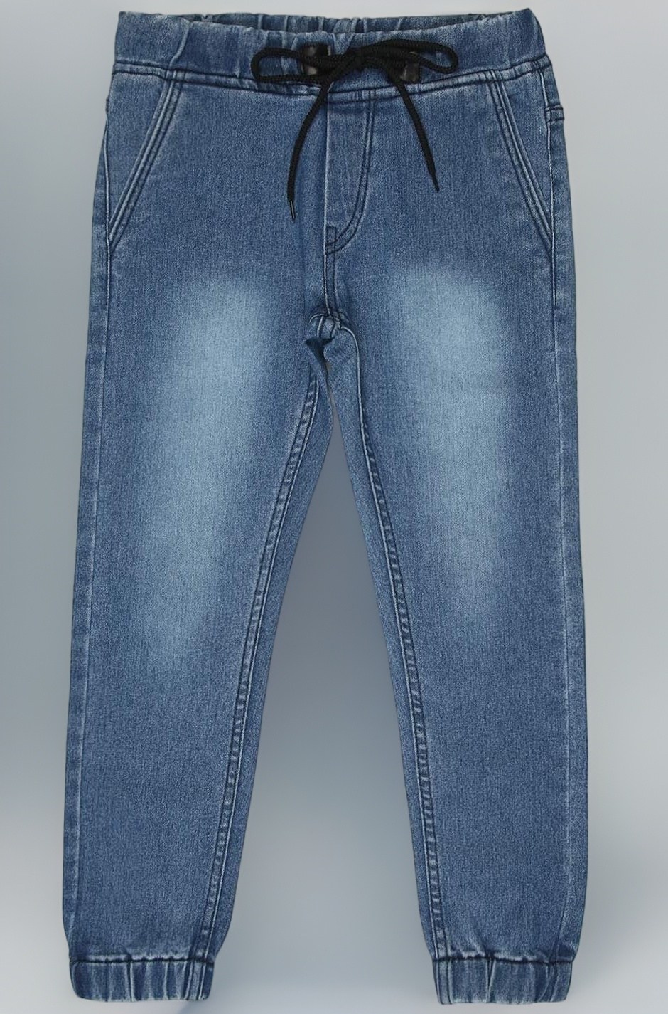 Urbano Juniors Boy's Slim Fit Mid Rise Jogger Jeans Stretch