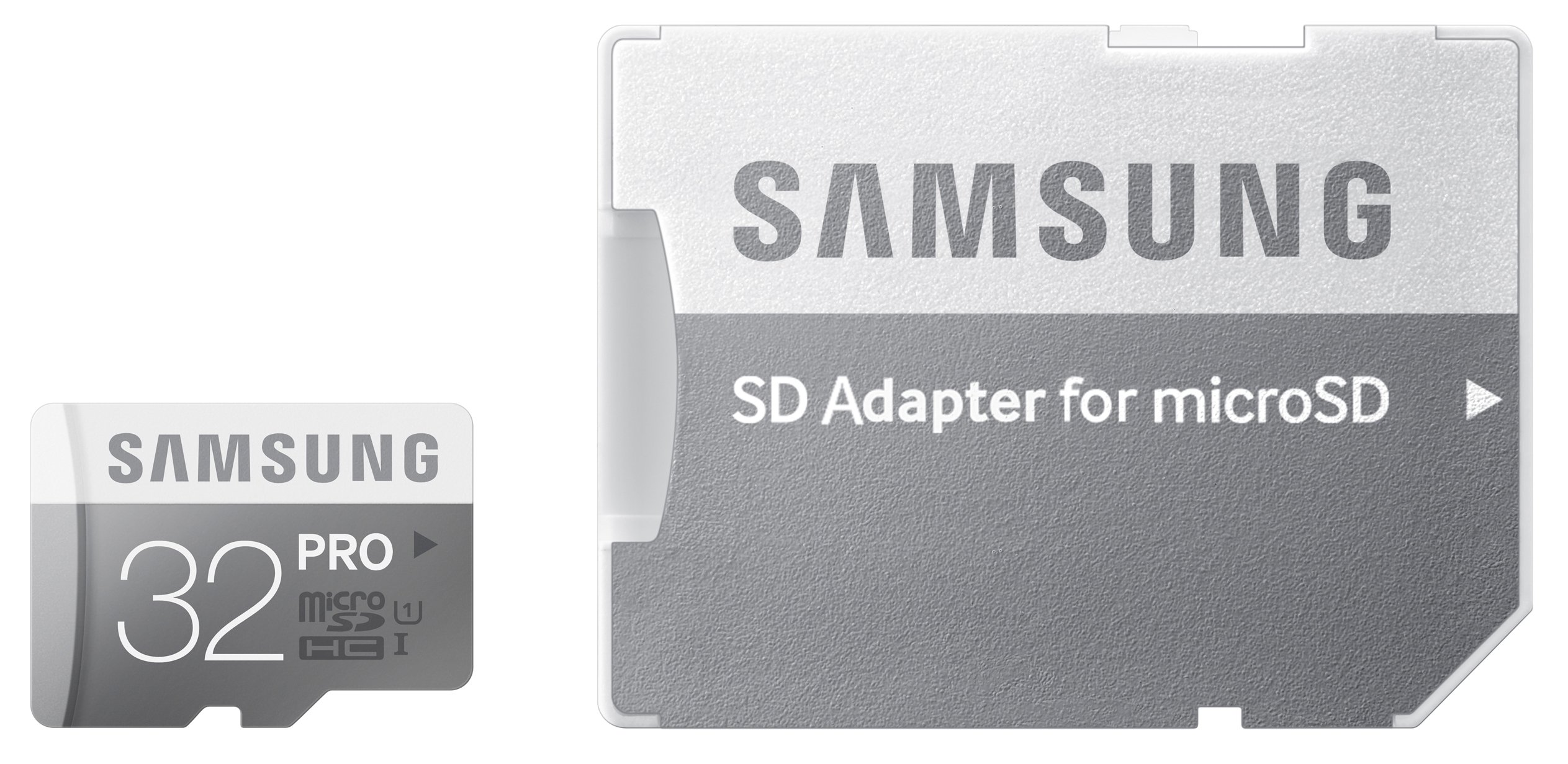 Samsung MB-MG32DA/EU MicroSD Pro Adapt SD da 32 GB, Argento