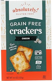 Absolutely Gluten-Free Onion Crackers