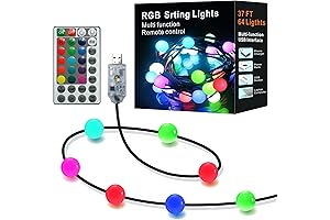 64 LED Multi Color Outdoor Fairy Lights