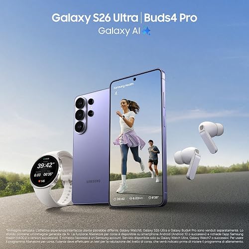 Samsung Galaxy S26 Ultra 256GB, Cobalt Violet [Versione italiana] - 7