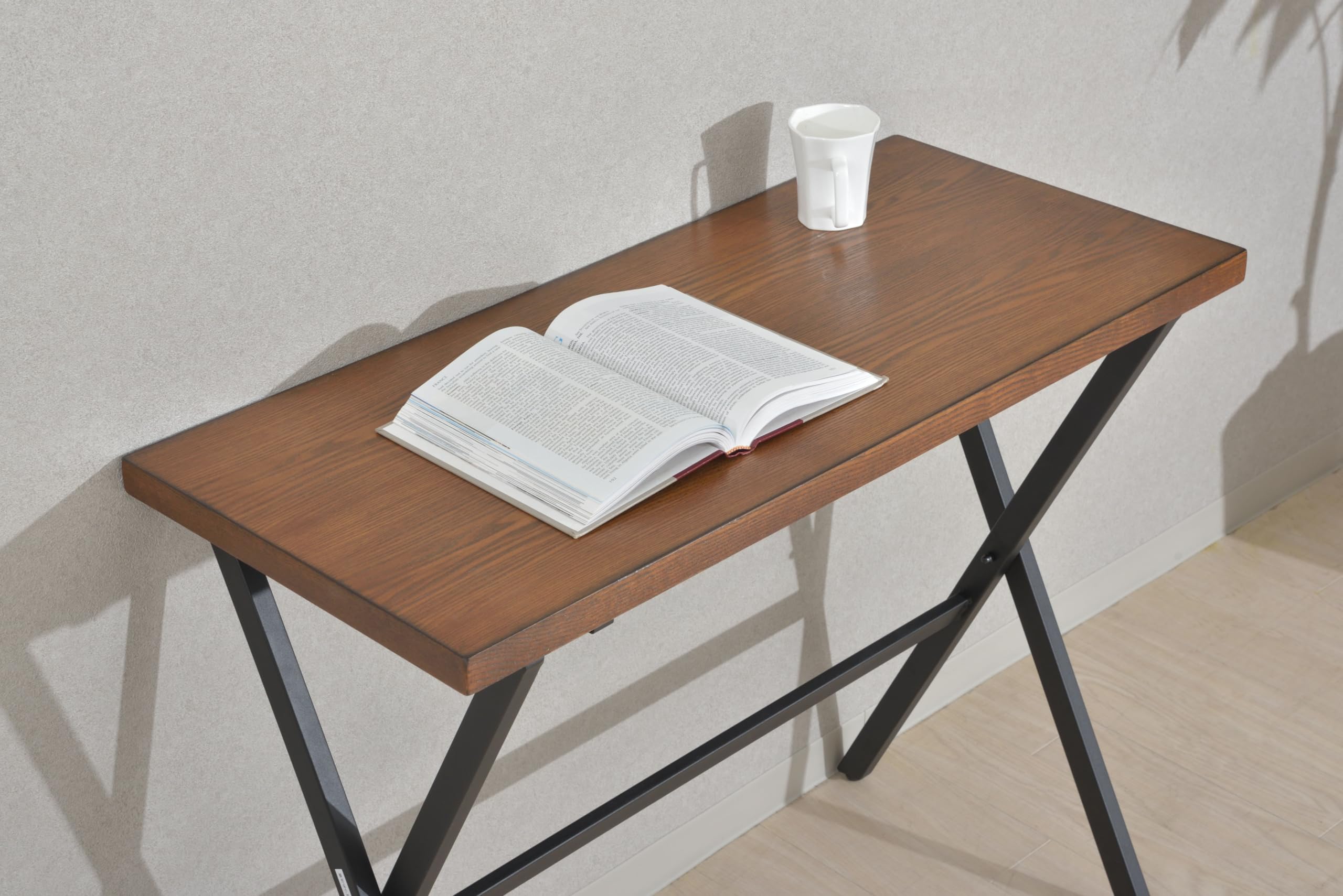 Amazon.co.jp: フォールディングデスク ブラック PT-781BK