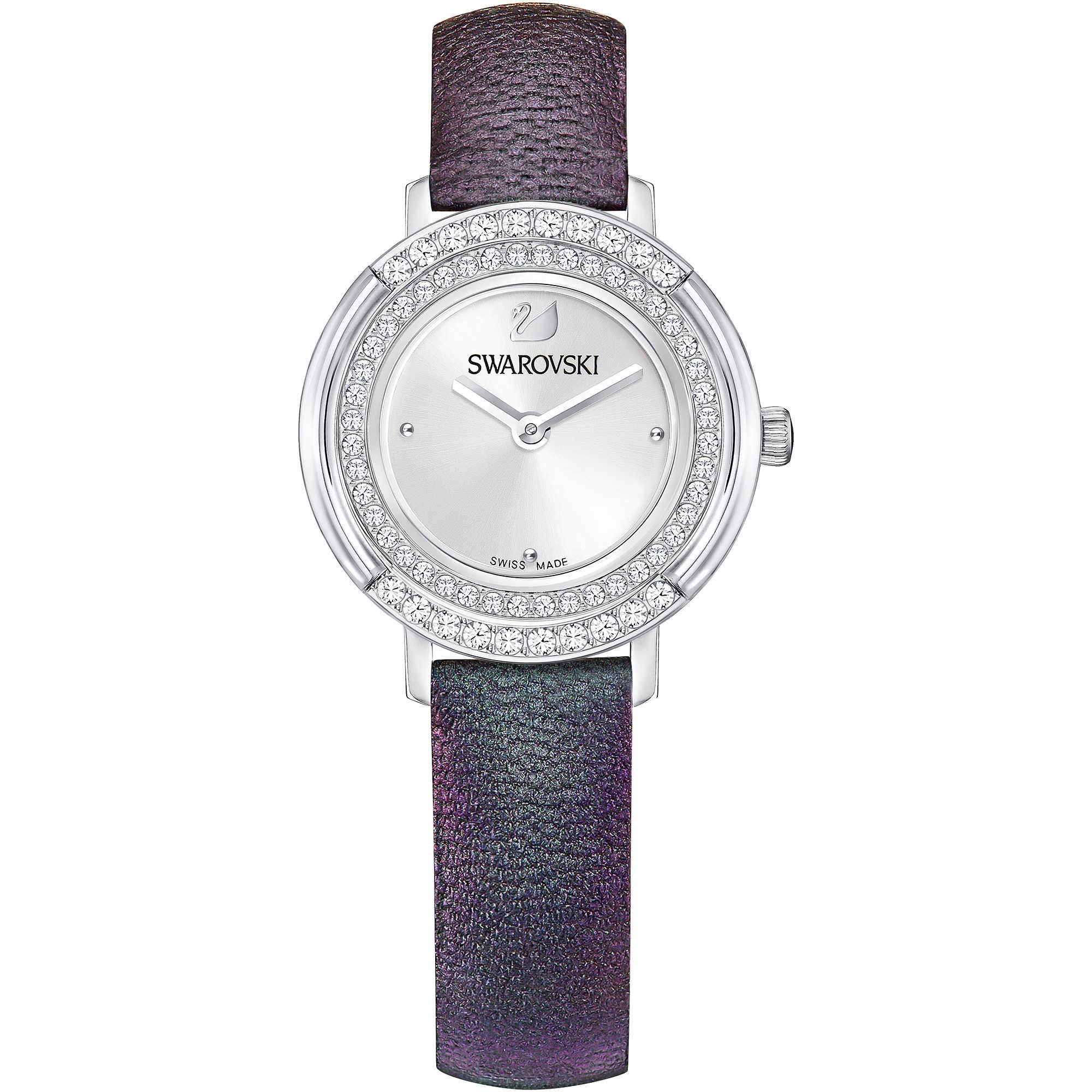 Swarovski Playful - Reloj mini, color morado