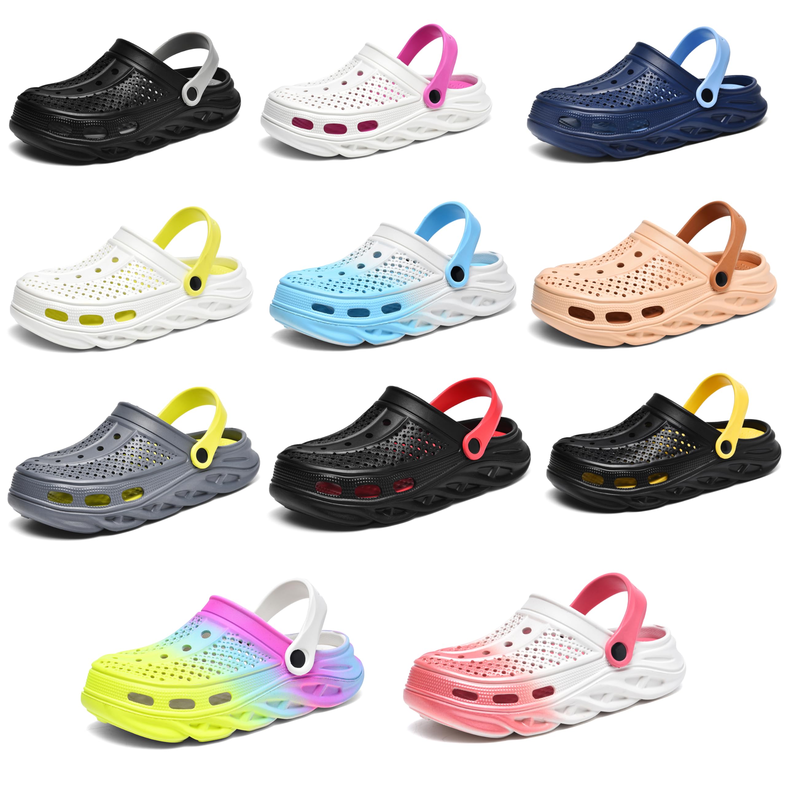 GULAKY Zoccoli & Pantolette Uomo Scarpe da Giardino Scarpe Ortopediche Sandali Donna Estate Pantofole