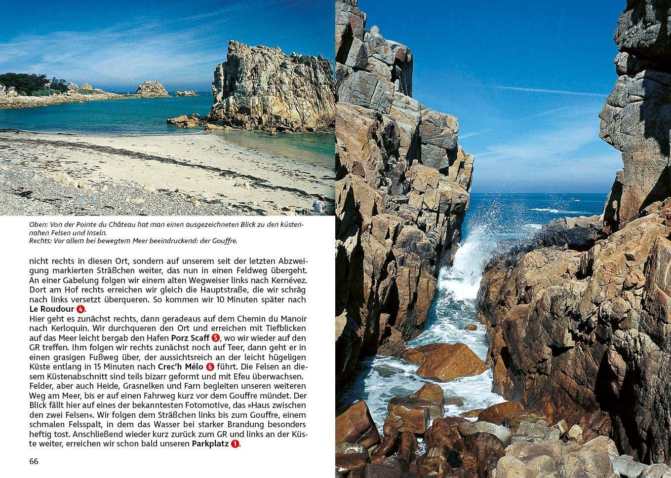 ROTHER Wanderführer Bretagne. 50 Touren zwischen Mont-Saint-Michel und Saint-Nazaire: Inkl. Rother App und GPS-Tracks zum Download