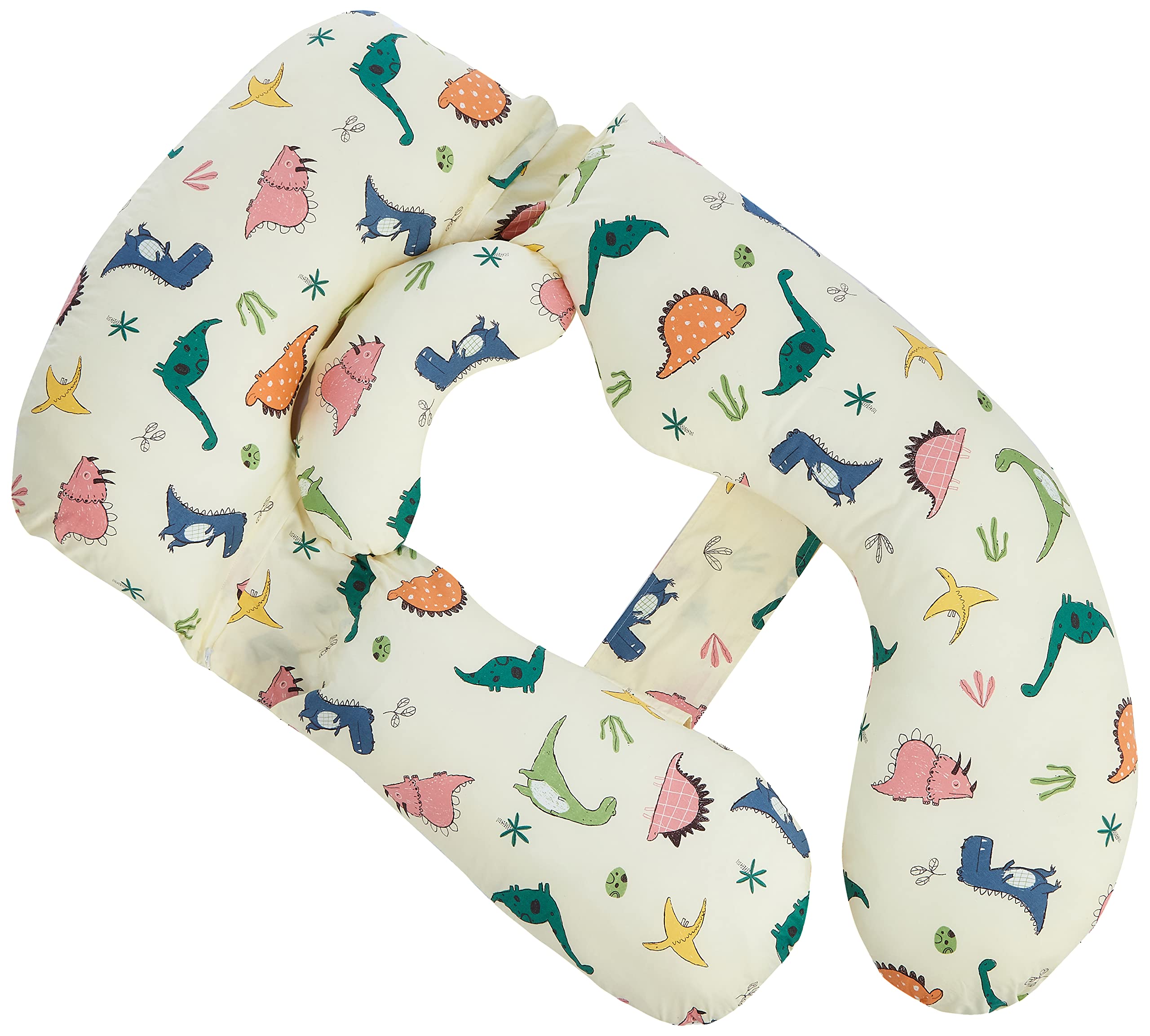 COOLBABY G-Shaped Pregnancy Pillows, Maternity Pillow for Pregnant Women, Full Body Firm Support with Removable Cover（Color : H)