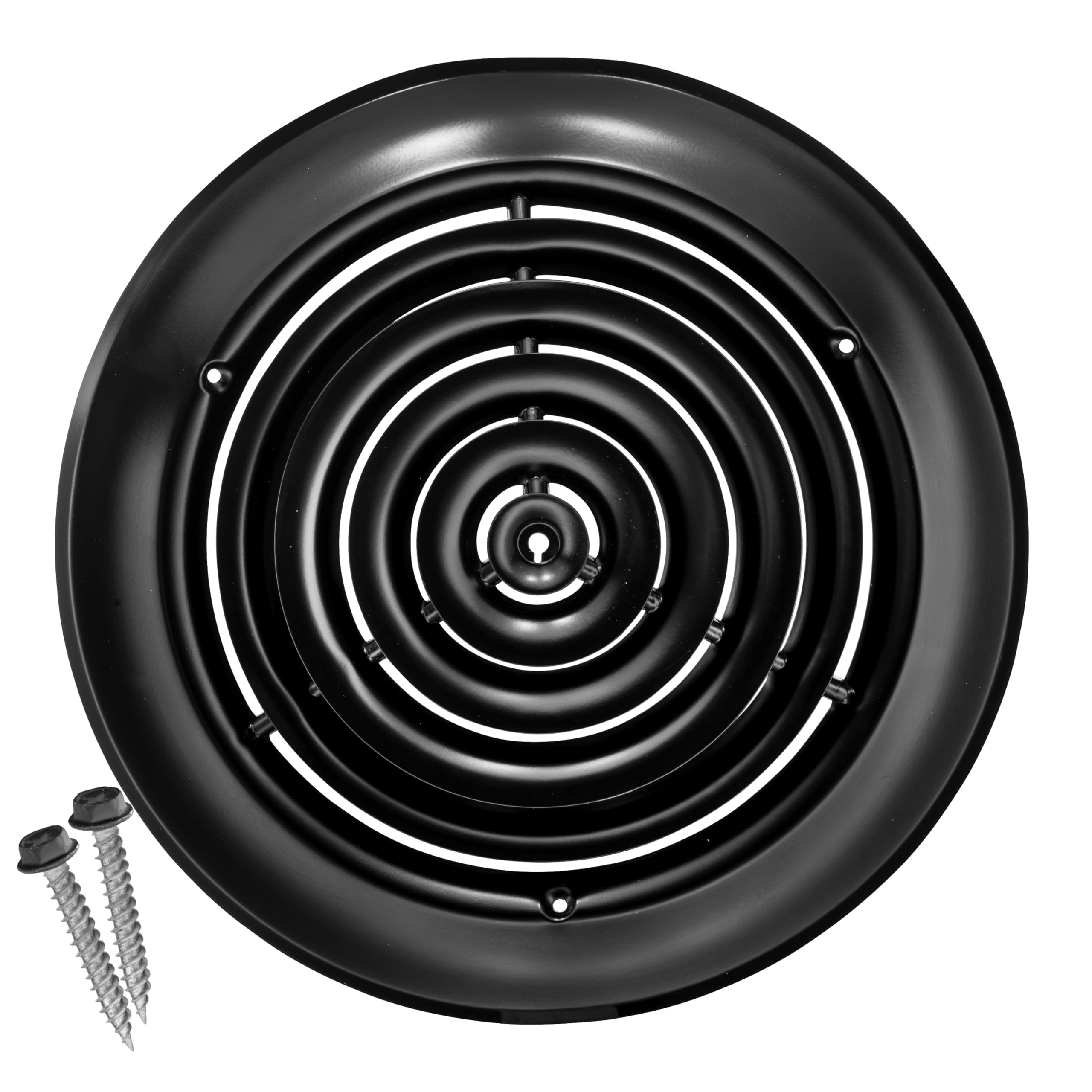Photo 1 of 10" Round Ceiling Diffuser - Easy Air Flow - HVAC Duct [Black]