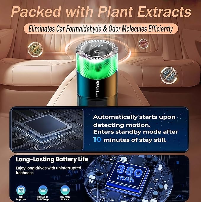 Difusor de Aromas Eléctrico Smart para Hogar y Auto miniatura 5