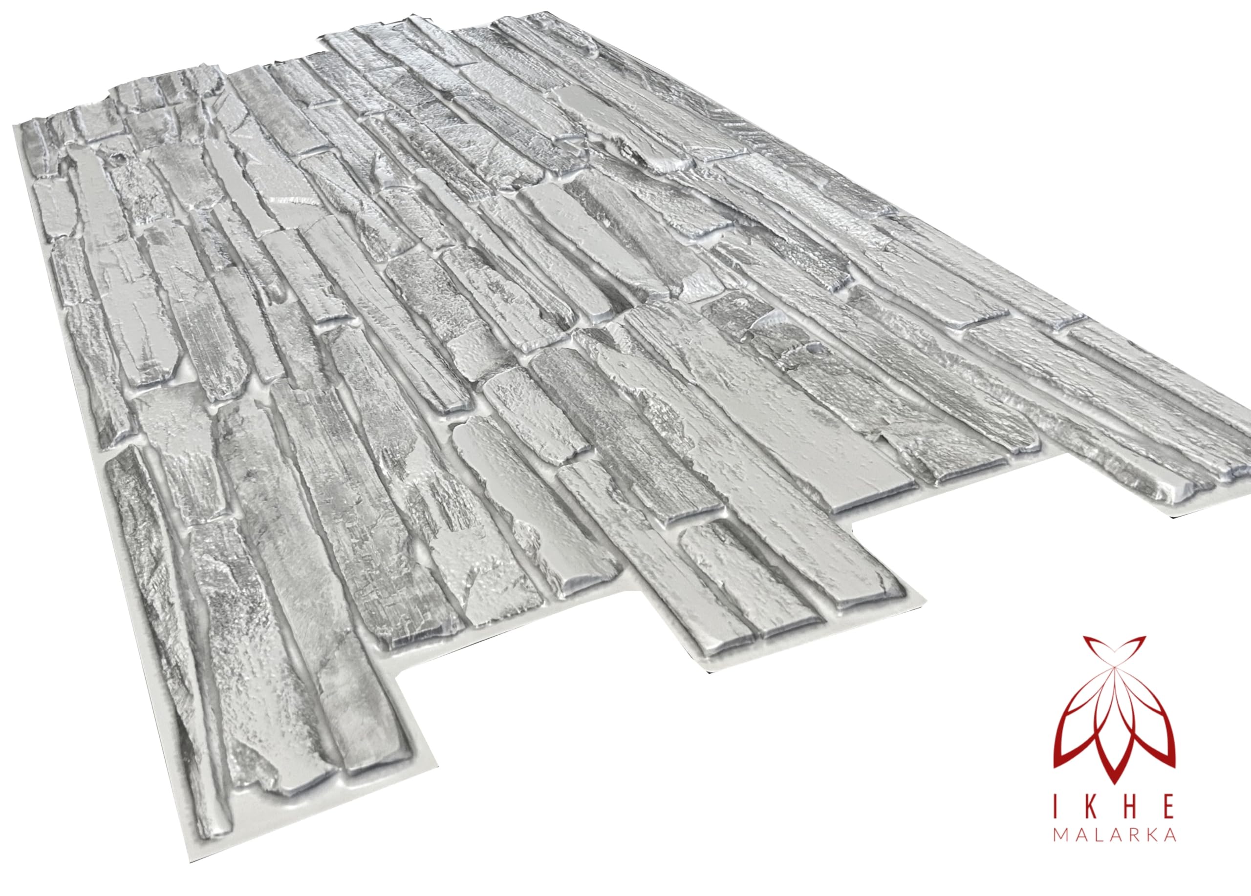 ST141 Wandpanelen, steenlook, 3D-effect, wandbekleding