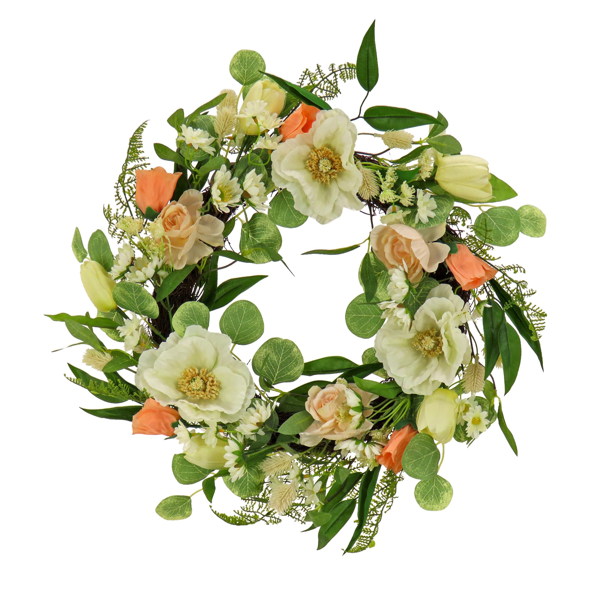 Amazon.com: National Tree Company 22 inch Artificial Spring Wreath