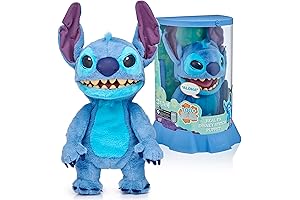 Experience the Magic with Real FX's Enchanting Giant Stitch Plush