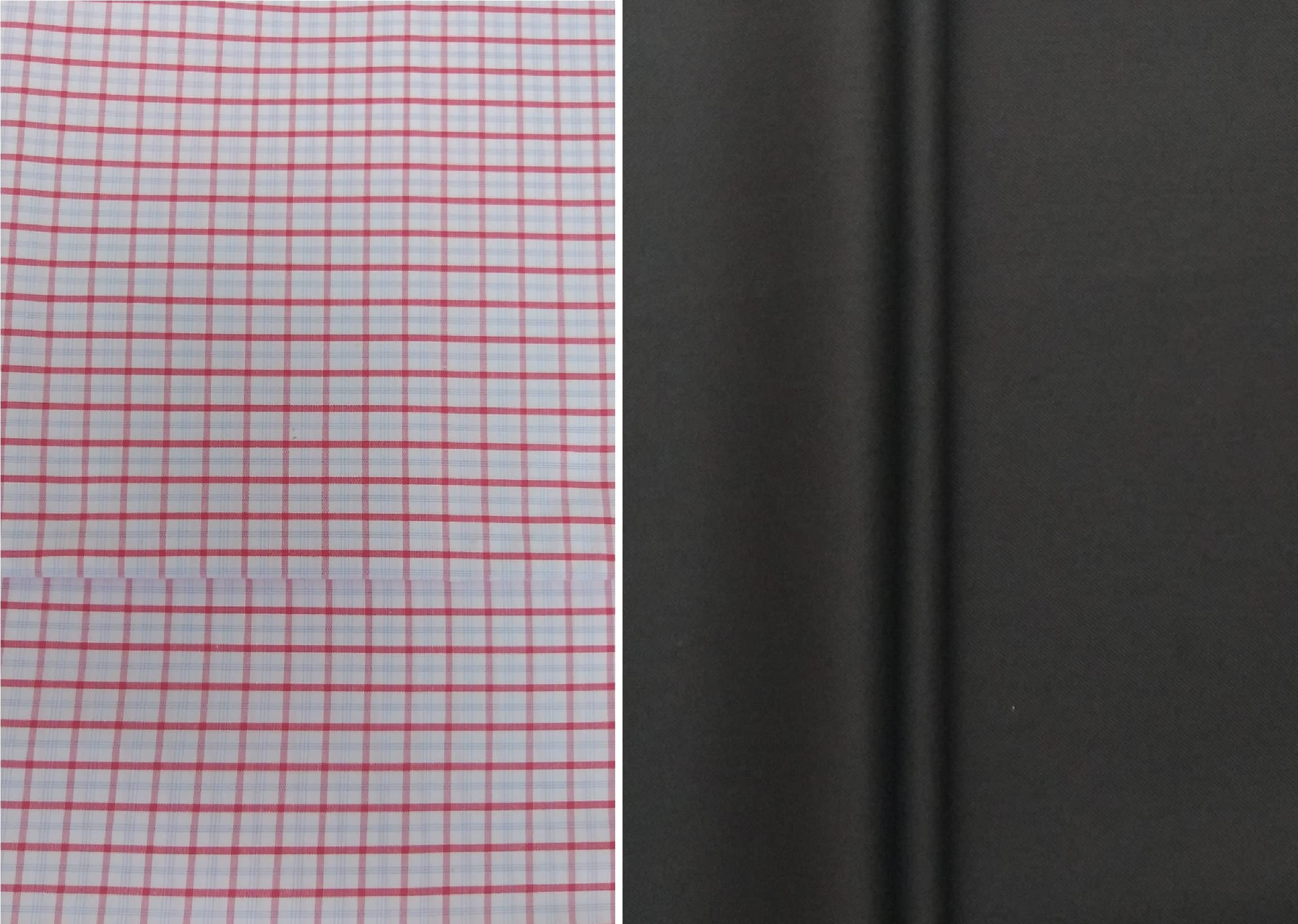 Pri & Su CottLinns Combo fo Cotton Checkered Shirt Fabric 7000043 & Trouser 90025-picture-24