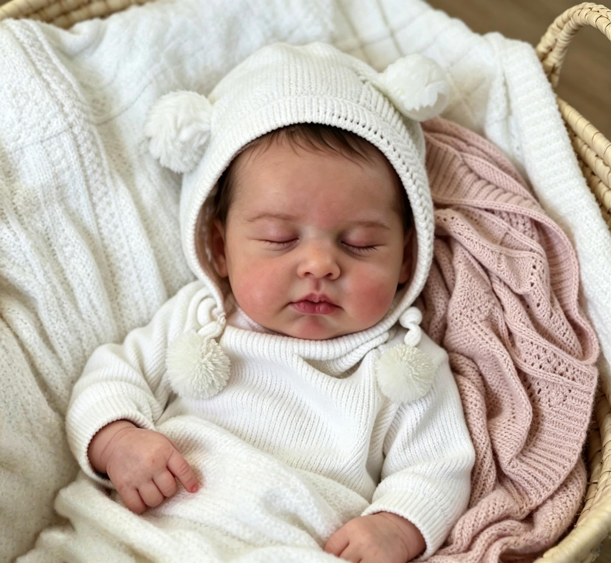 Zero Pam Bebe Reborn Fille Corps Complet 50CM Poupées Reborn Fille