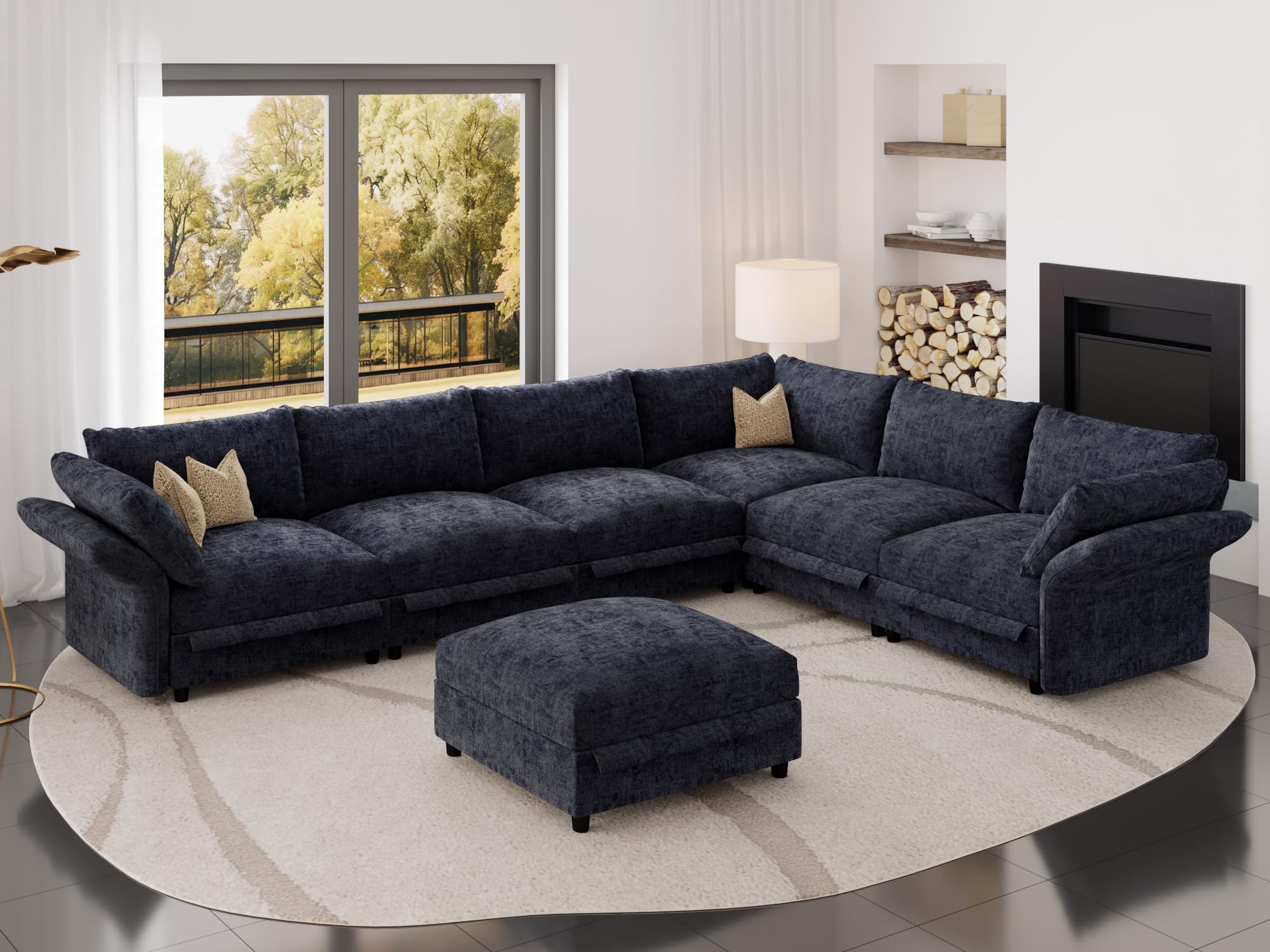 DreamDashio 160 Inch Sectional