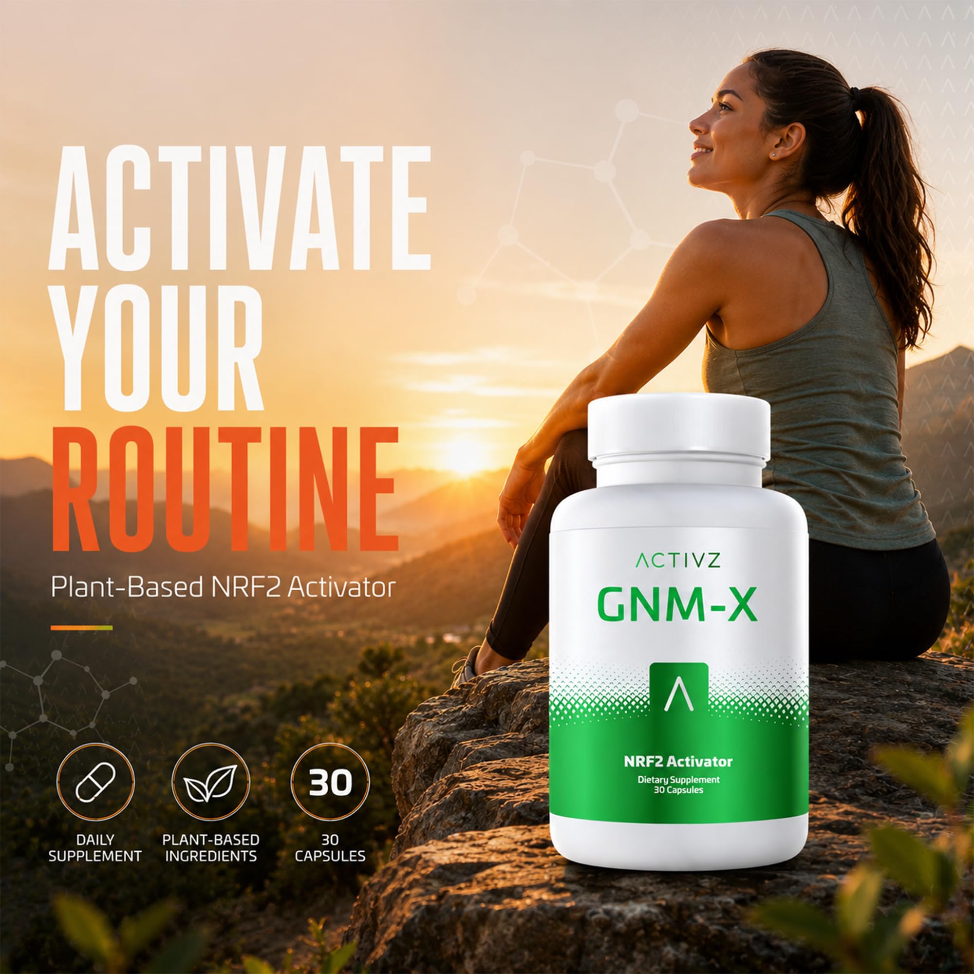 ACTIVZ - GNM-X - Nrf2 Activation Formula with DexKey Tech - 30 Capsules — Amazon image 7
