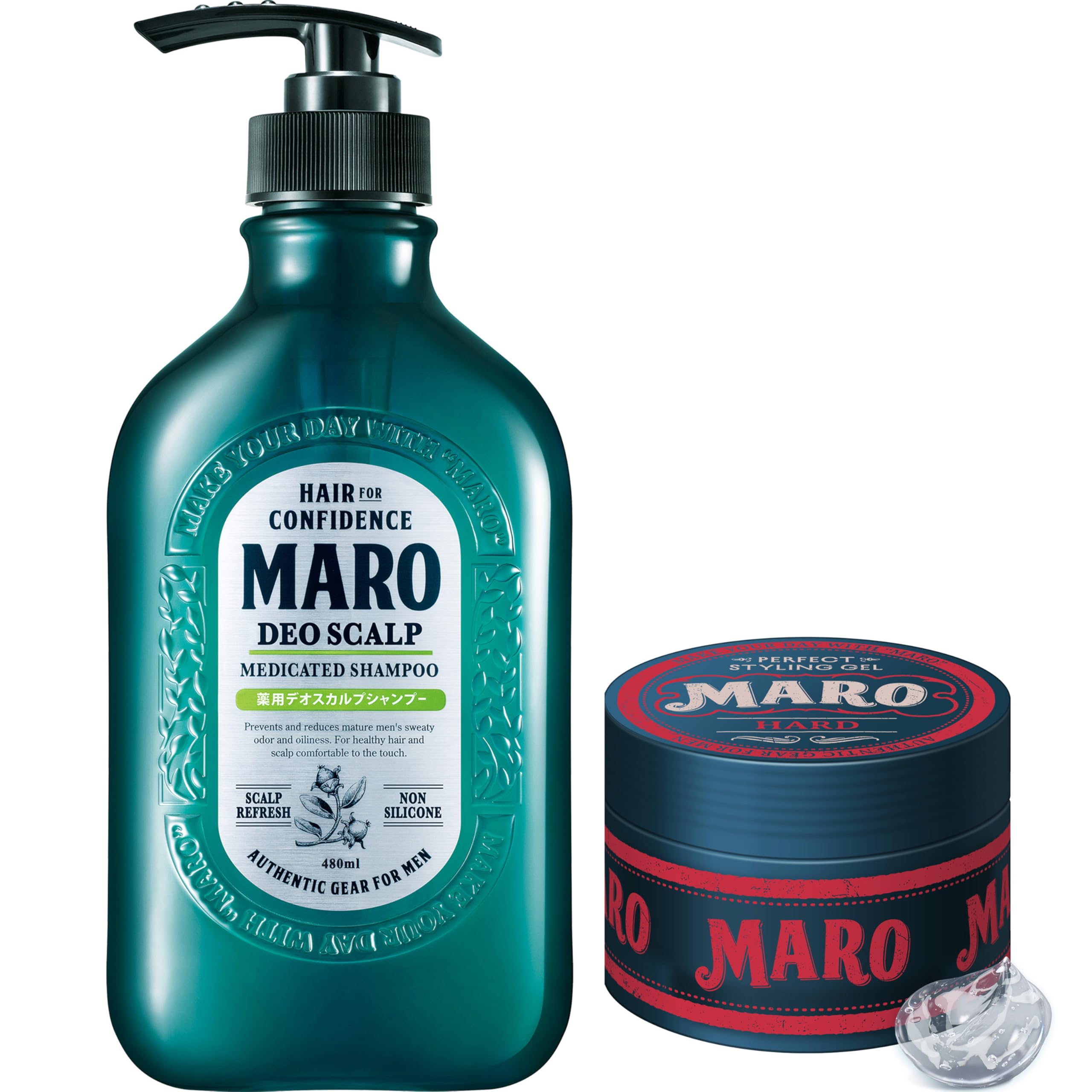 Amazon | MARO(マーロ) 【セット買い】 薬用 デオスカルプシャンプー