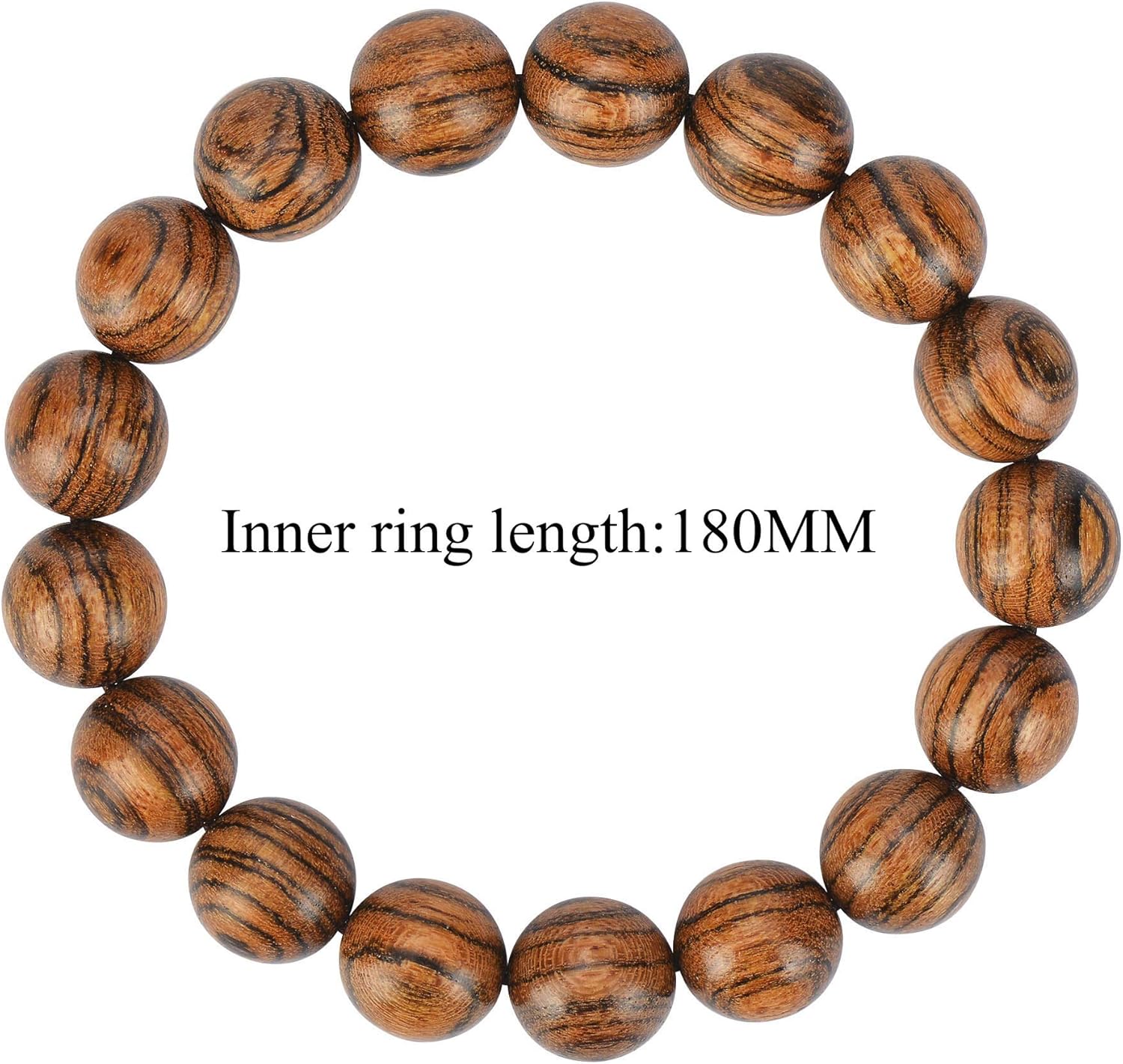 Tiger Skin Prayer Bead Bracelet - Image 3