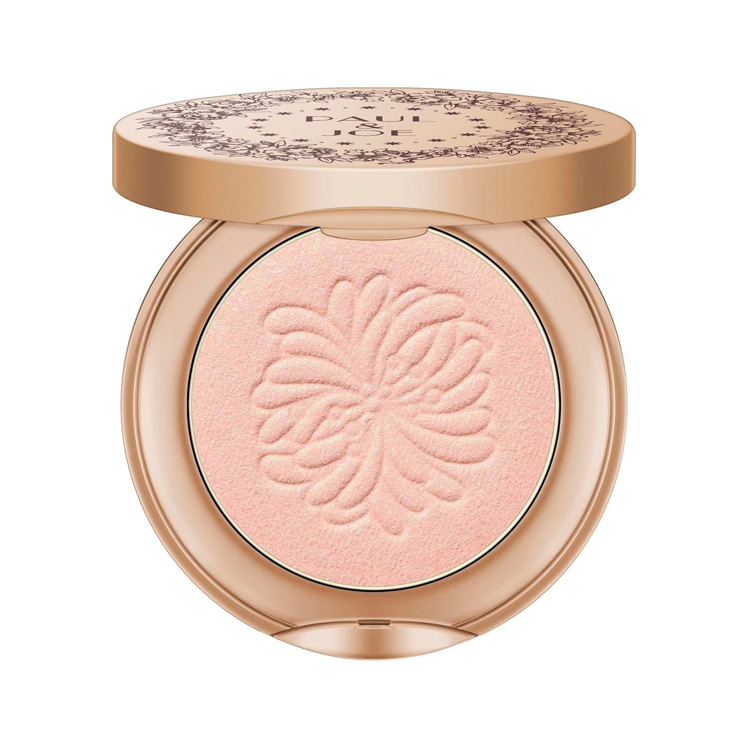 Paul & Joe Makeup Collection 002 Headpiece, Holiday Gift Set with Eyeshadow Trio - Rose Palette, Lipstick, Highlighter & Pouch, Inspired by 1920s Glamour