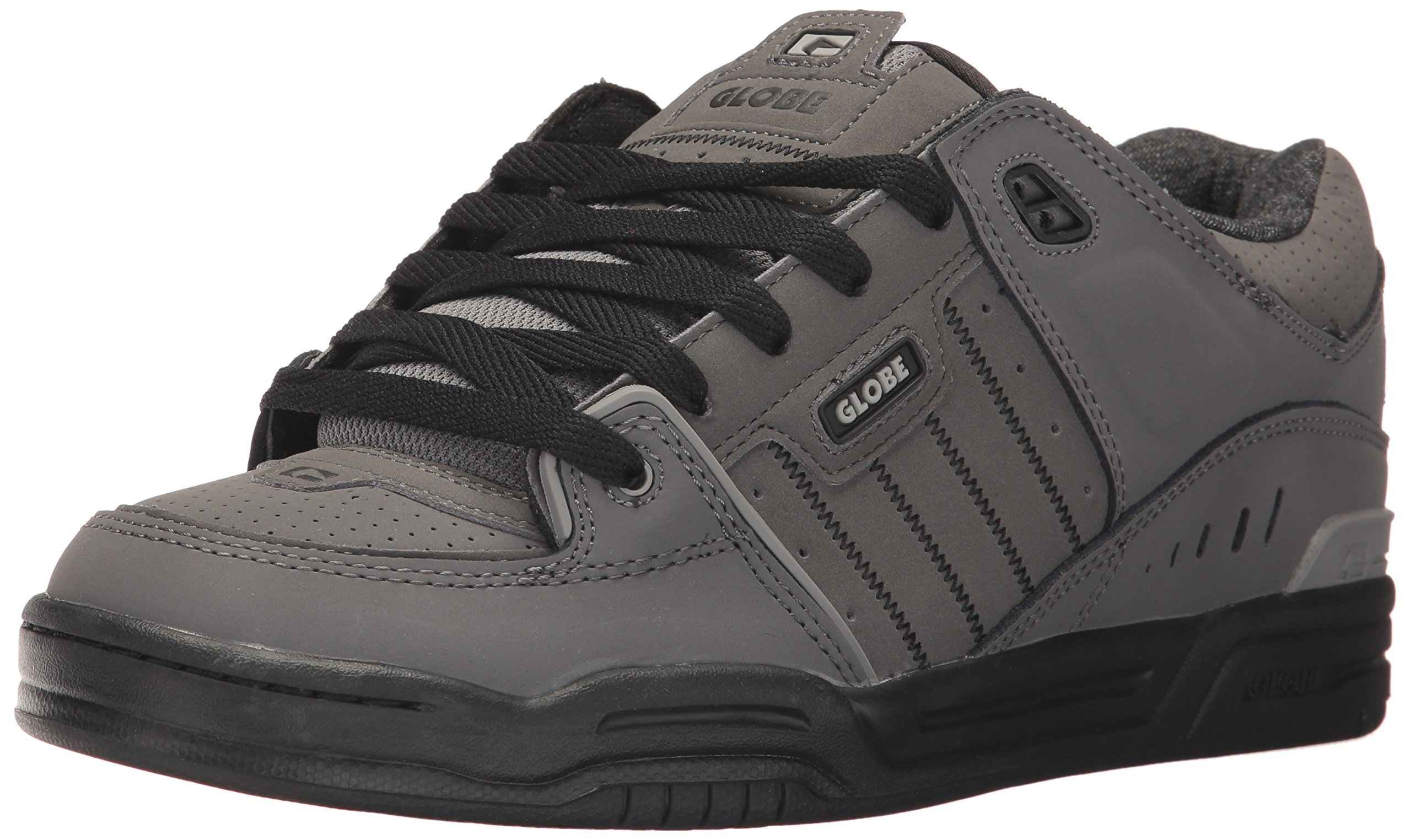 Globe Men's Fusion Shoe, Charcoal/Knit, 8 Regular US