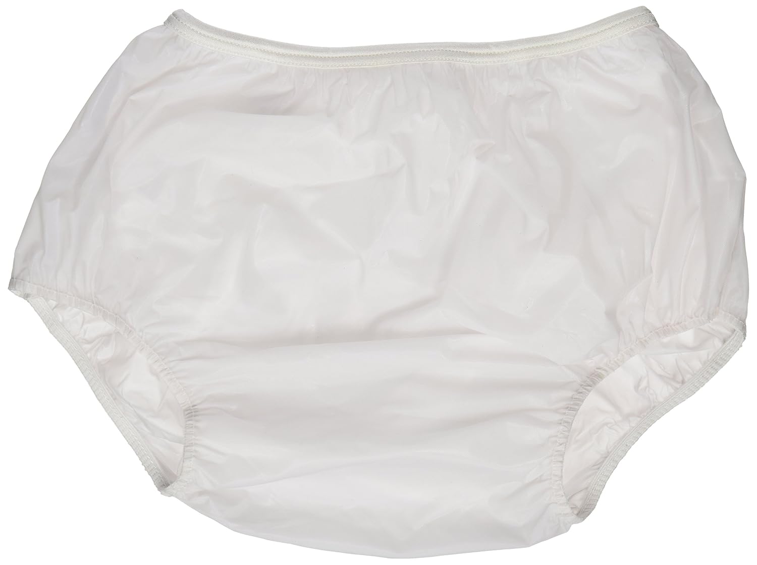 Dappi Waterproof 100% Vinyl Diaper Pants, 3Pack, White, X-Large (Discontinued by Manufacturer)
