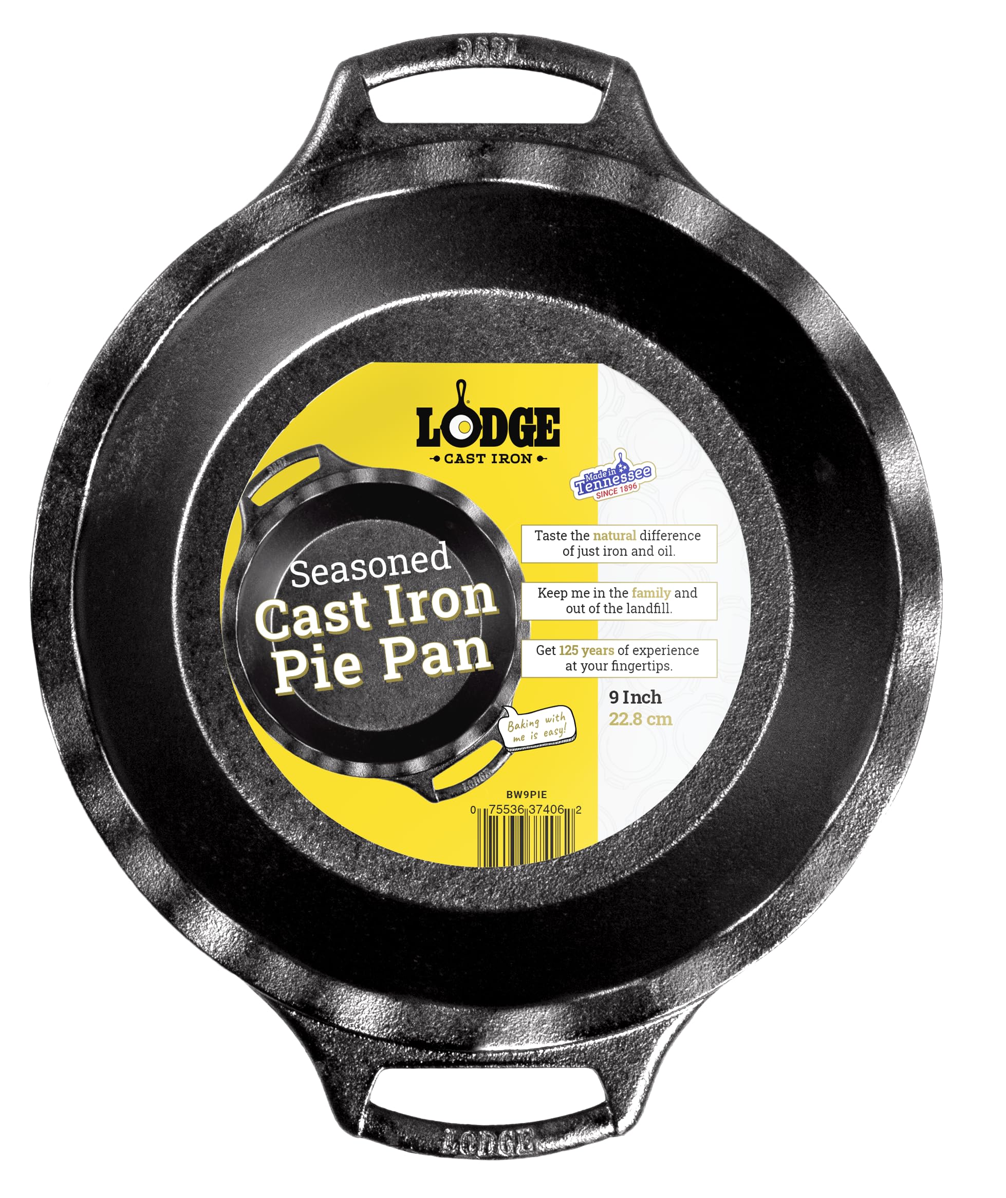 Lodge Cast Iron 9 Inch Pie Pan