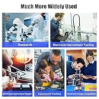 Vista 7 de Generador de señal DDS de 15MHz contador profesional actualizado, Seesii pantalla LCD de 2.4 pulgadas de alta precisión 200MSa/s generador