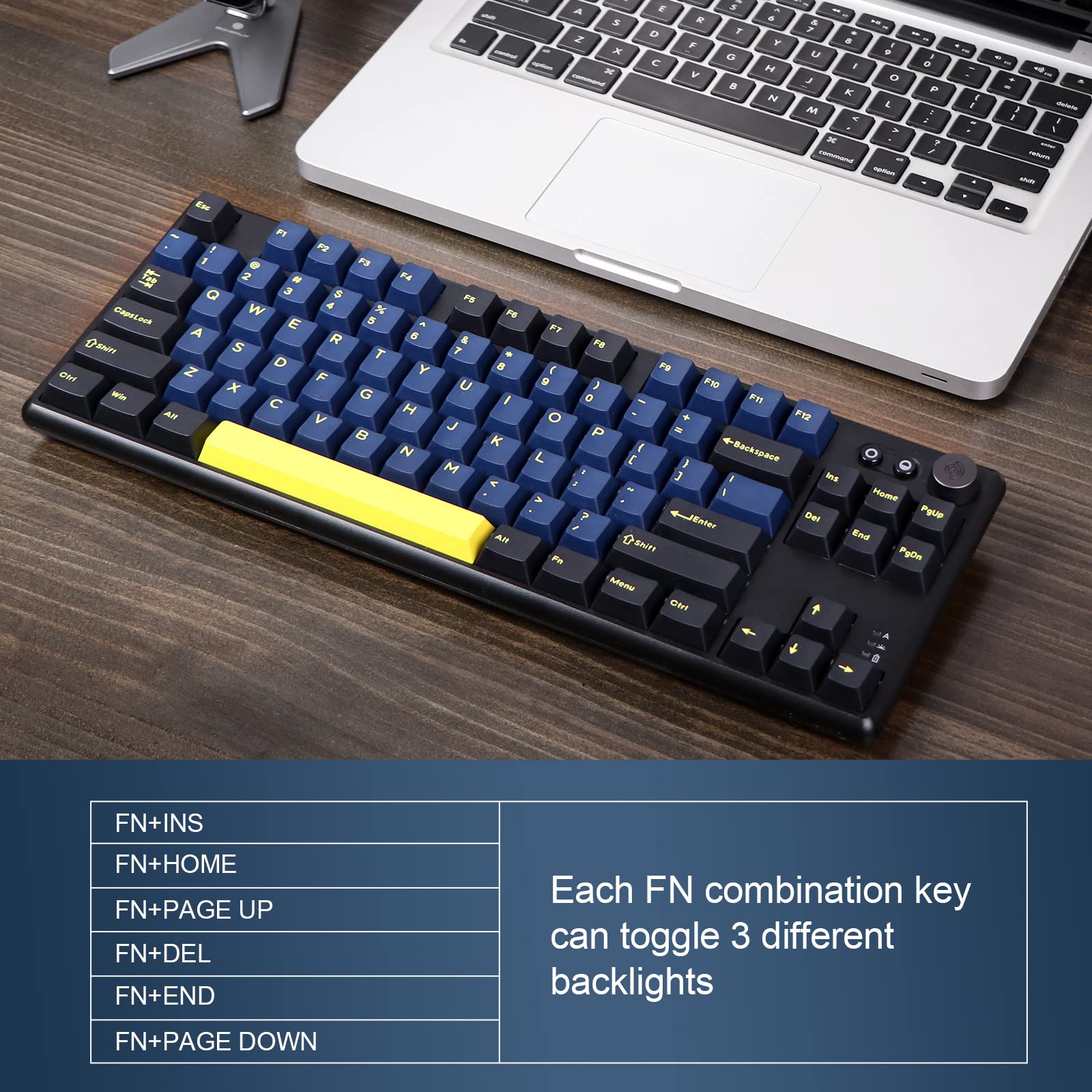 Amazon.com: EPOMAKER CIDOO ABM084 TKL Hot Swap RGB 2.4Ghz