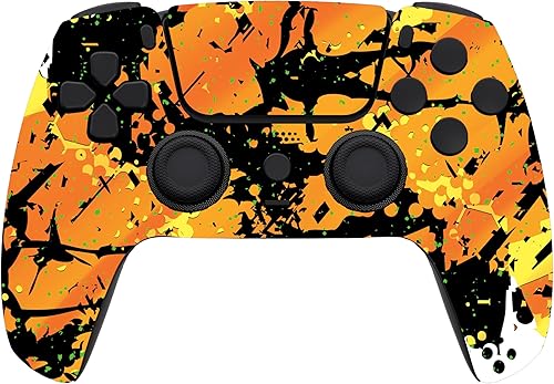 Miniatura 48 de Custom Wireless Controller Compatible with PS5 - Multiple Designs Available (Abstract Fusion) Abstracto Fusión,Galaxia Inferno,Jokester,Camuflaje