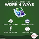 Cascade Platinum Dishwasher Detergent Pods, Dish Detergent Soap, Fresh Scent, 39 Count