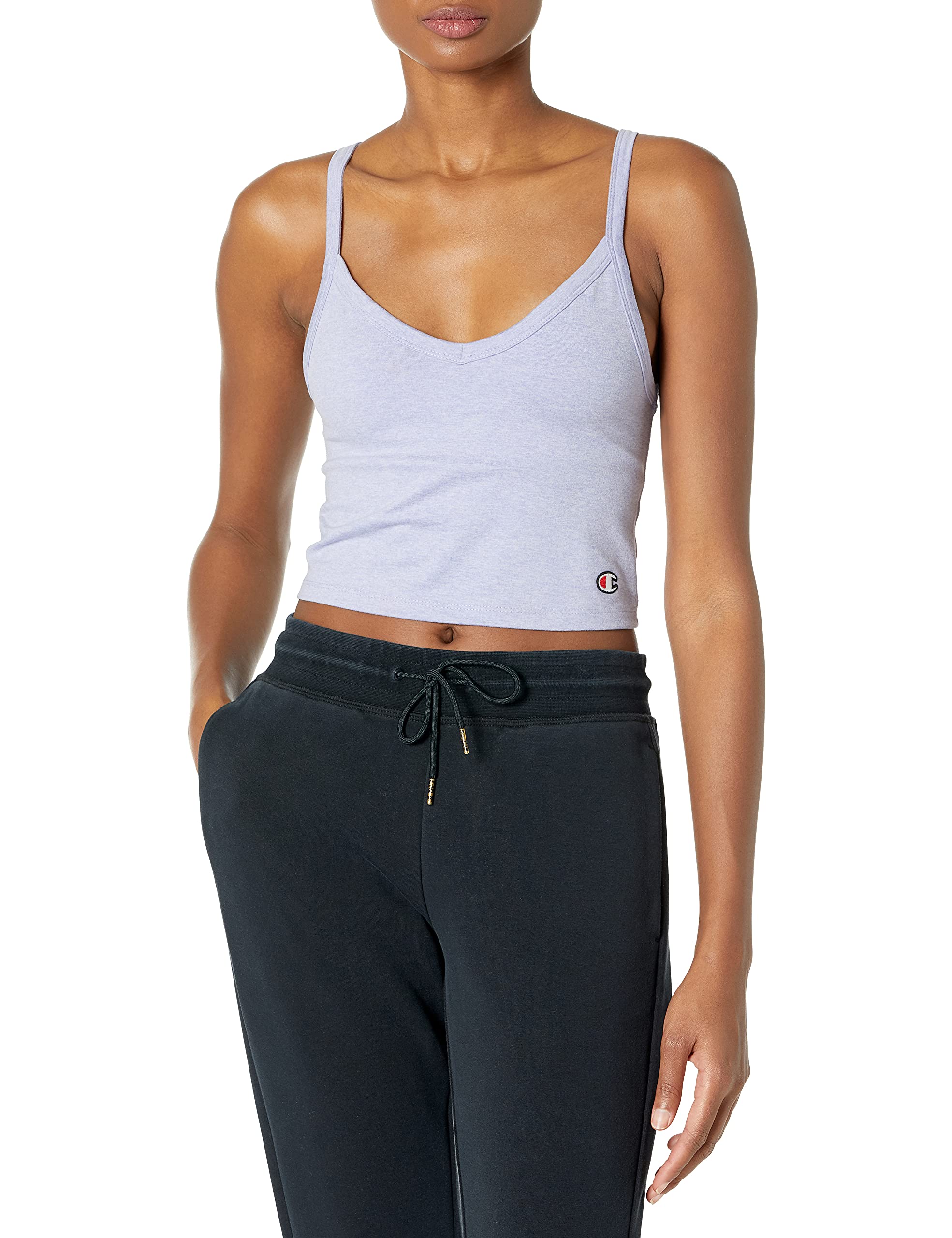 Champion Women's Soft Touch Cropped Tank T-Shirt