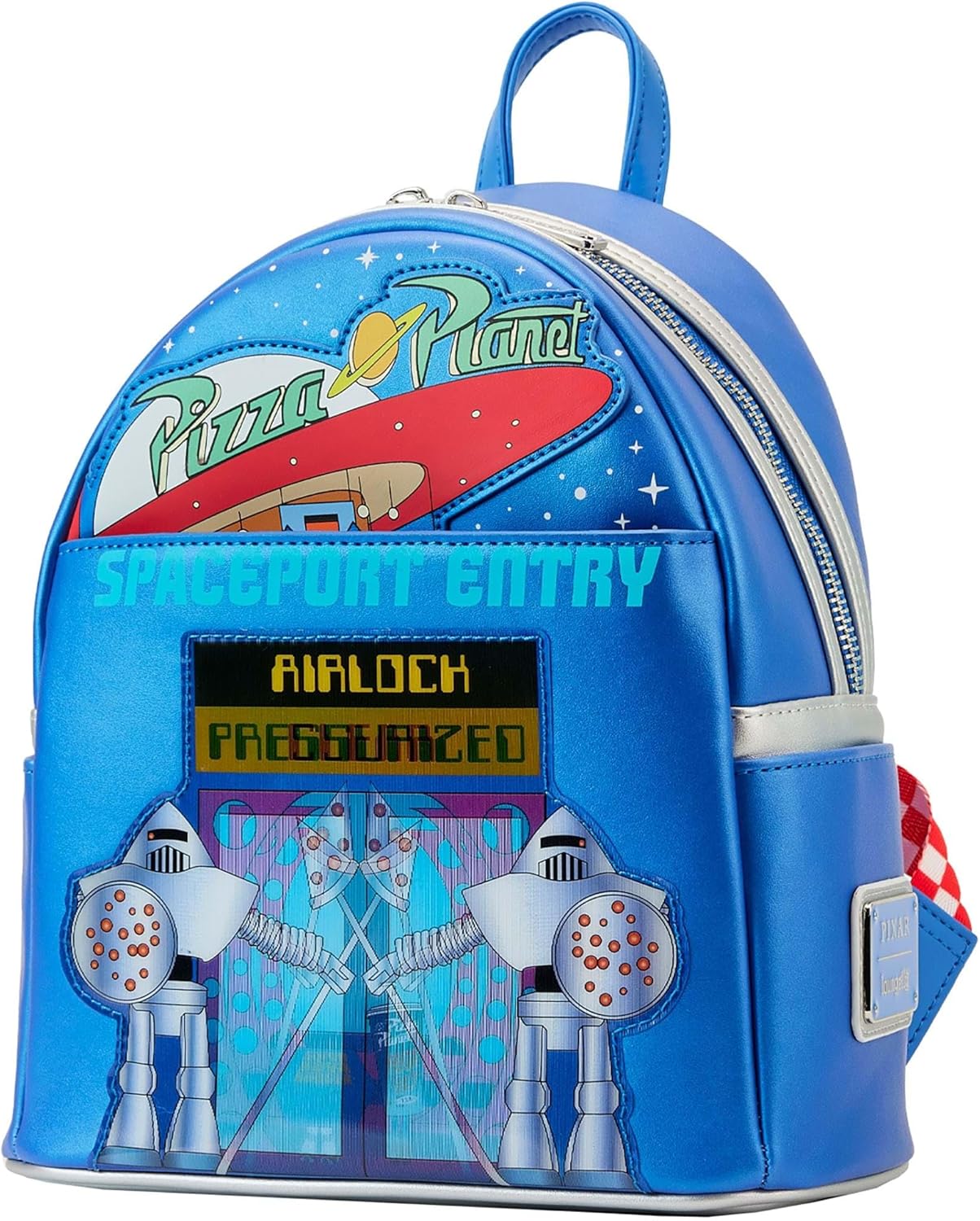 Loungefly Pixar Toy Story Pizza Planet Space Entry Mini Backpack