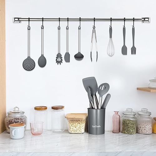 Miniatura 3 de Juego de utensilios de cocina de silicona, 13 piezas de utensilios de cocina de silicona, antiadherentes, los mejores utensilios de cocina de cocina