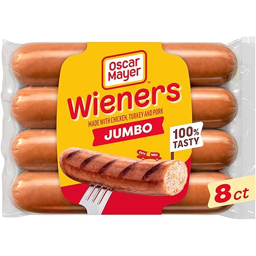 Miniatura 1 de Kraft Oscar Mayer Jumbo Weiner Hot Dog, 16 oz