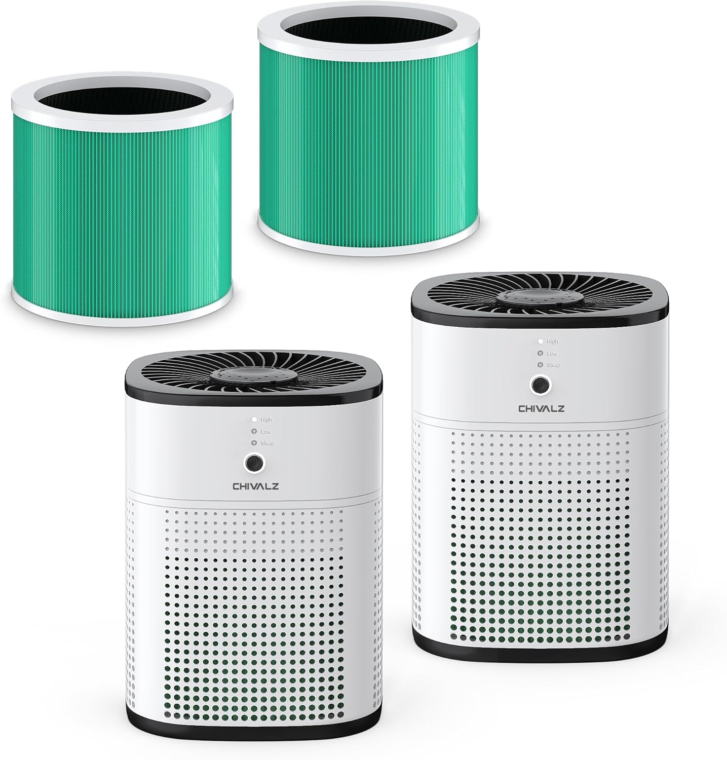 CHIVALZ Air Purifiers for Bedroom with HY1800 Air Purifier