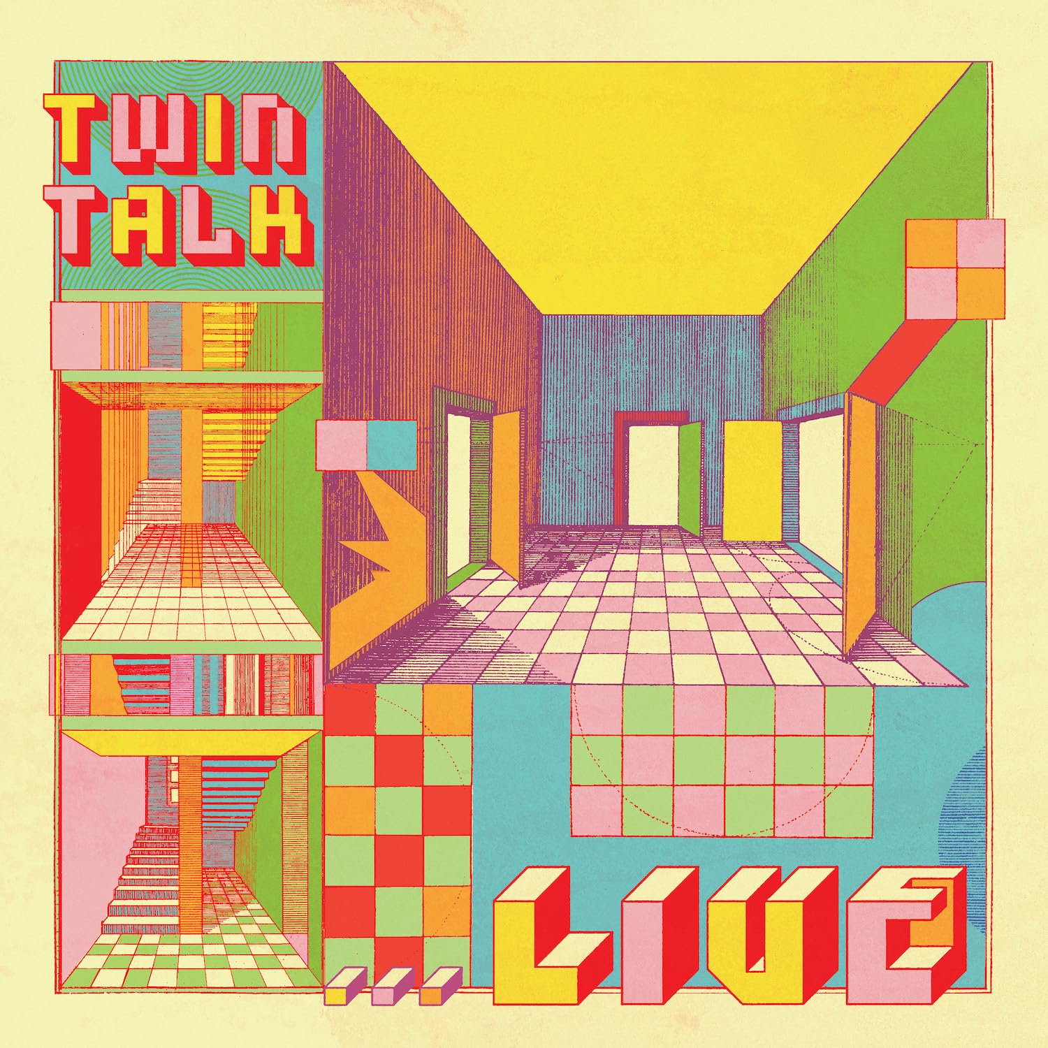 TWIN TALK - Live - Vinyl (LP)