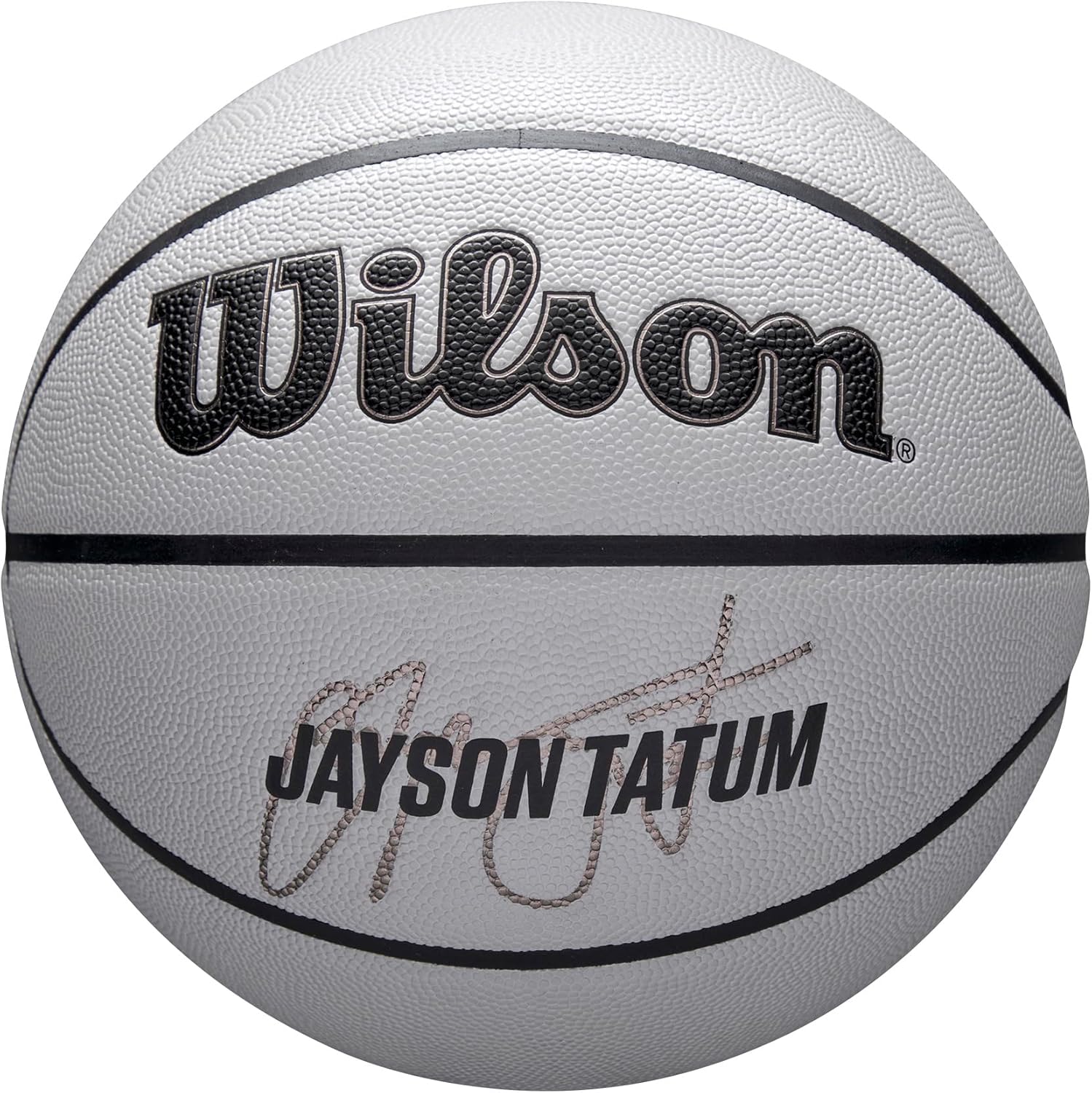 WILSON NBA Player Icon UV Basketball - Jayson Tatum, Size 7-29.5"