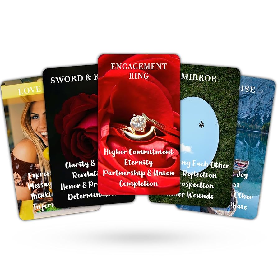 【オラクルカード】最高におしゃれでクール✨赤と黒の個性カラー✨情熱と官能のデッキ オラクルカード】最高におしゃれでクール✨赤と黒の個性カラー✨情熱