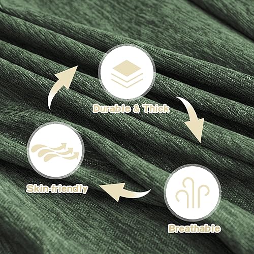 Miniatura 8 de MYSKY HOME Funda de sofá para sofá de 3 cojines, apta para mascotas, funda de sofá en forma de L, funda de sofá modular antideslizante para perros,