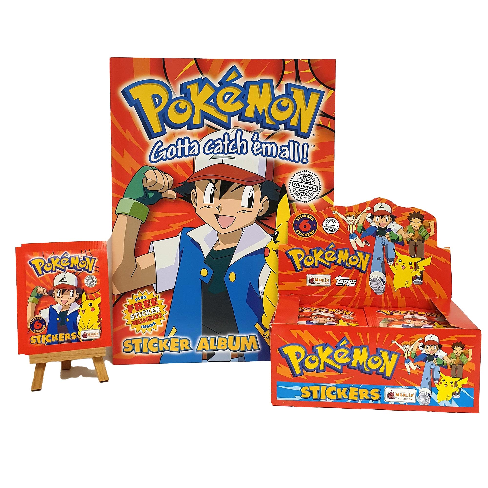 Pokemon Topps 6 Stickers : Amazon.co.uk: PC & Video Games