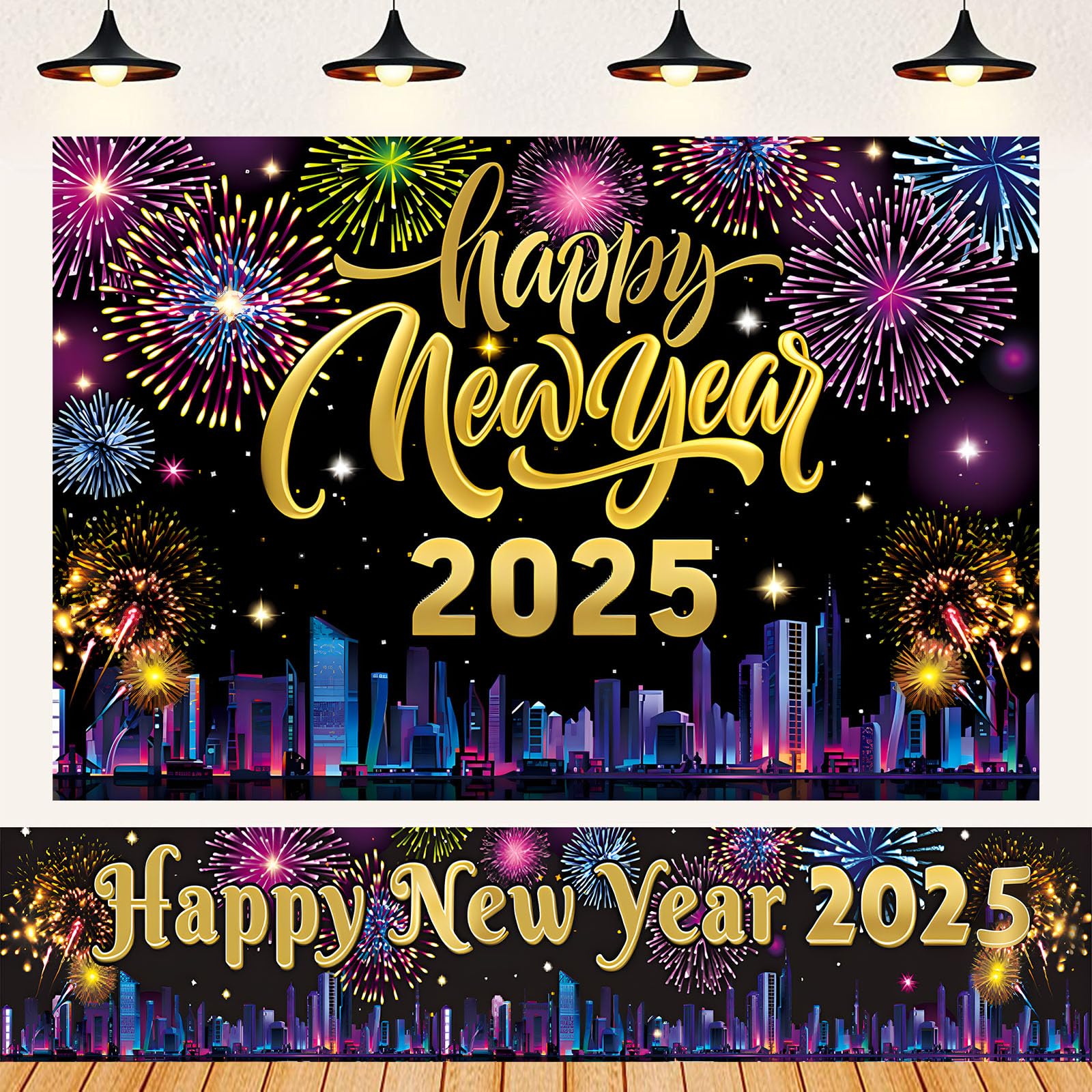 Happy New Years Banner 2024